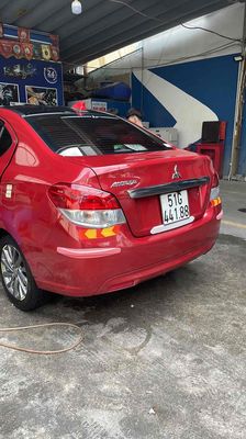 Mitsubishi Attrage 2017 Đỏ Đẹp Giá Tốt