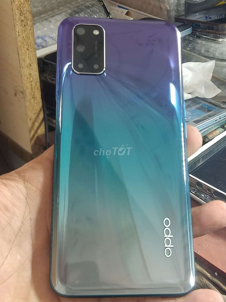 Oppo A92 128GB Xanh tím Like New. Mua bán Điện thoại tại Huyện Đức Hòa Long An được đăng bởi Tungduongmobile hình 1