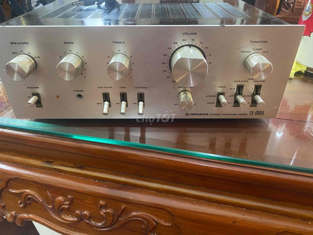 Amply Pioneer SA-6800II Bạc. Mua bán Tivi, Âm thanh tại Quận Tân Phú Tp Hồ Chí Minh được đăng bởi A tuấn hình 1