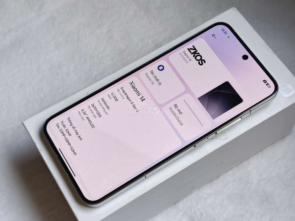 Xiaomi 14 12GB/256GB QT fullbox đẹp 99%. Mua bán Điện thoại tại Quận Bình Tân Tp Hồ Chí Minh được đăng bởi Hiếu hình 1