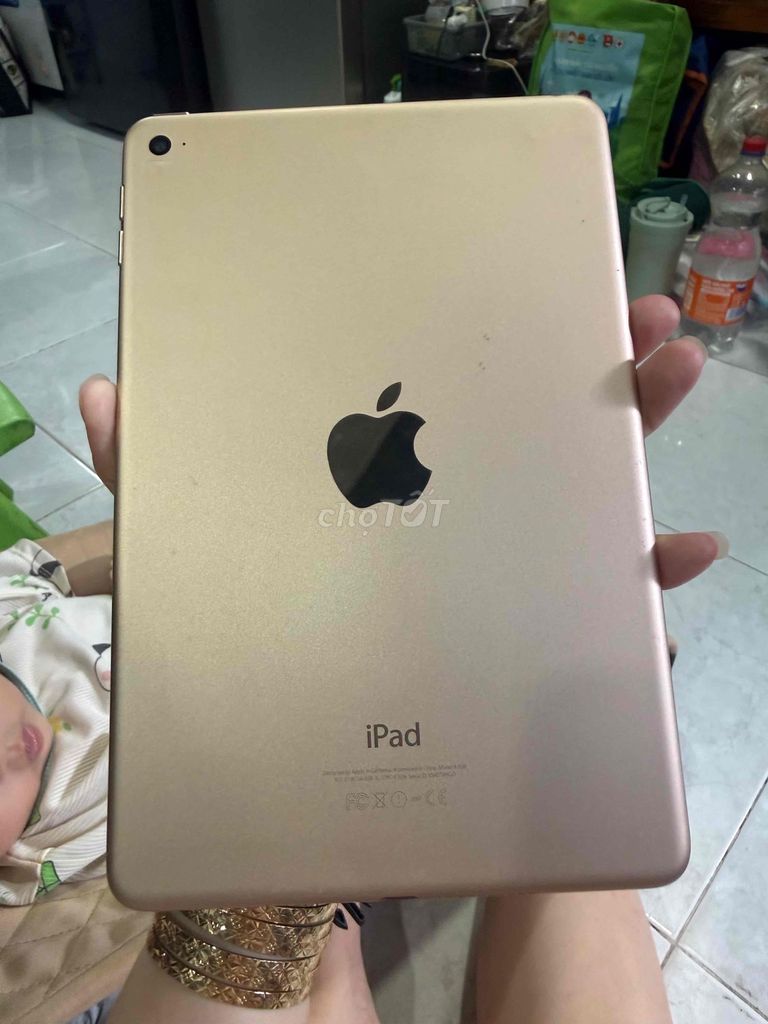 Apple iPad mini 4 64GB Vàng full chức năng. Mua bán Máy tính bảng tại Quận 12 Tp Hồ Chí Minh được đăng bởi Trân  hình 1