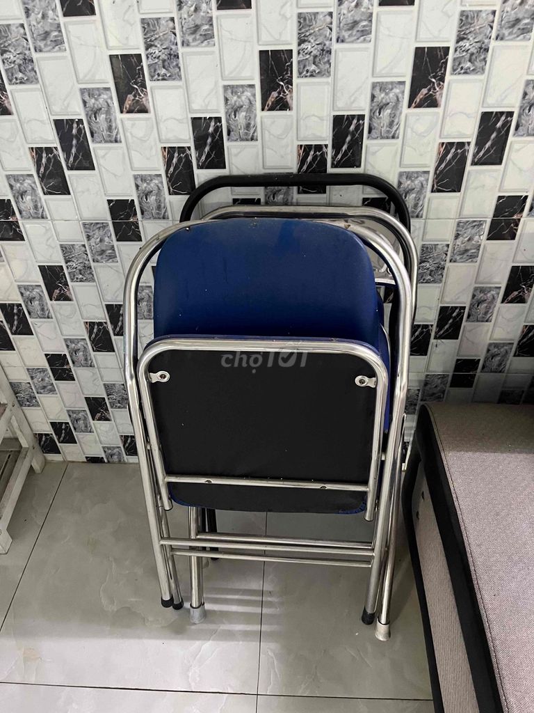 Ghế văn phòng Inox Xanh Đã sử dụng. Mua bán Đồ dùng văn phòng tại Quận Cái Răng Cần Thơ được đăng bởi Hoang Anh Tran hình 1