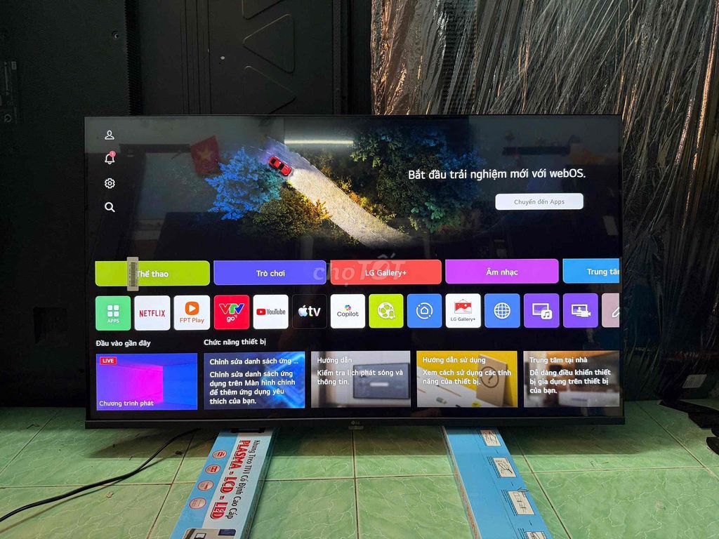 Smart Tivi LG AI 55inch 4K giọng nói, mẫu 2025. Mua bán Tivi, Âm thanh tại Quận Gò Vấp Tp Hồ Chí Minh được đăng bởi Tivi Store hình 1