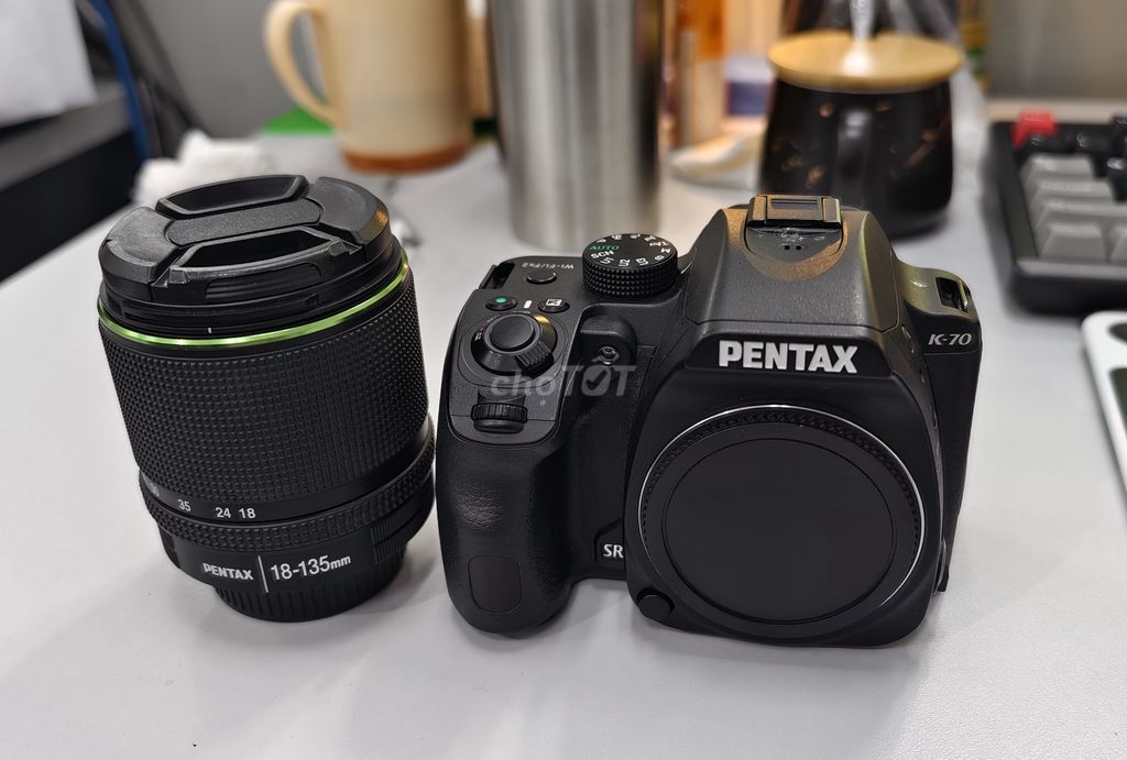 Máy ảnh Pentax K70 + lens DA 18-135. Mua bán Máy ảnh, Máy quay tại Thành phố Thái Bình Thái Bình được đăng bởi Nguyễn Tiến Thọ hình 1