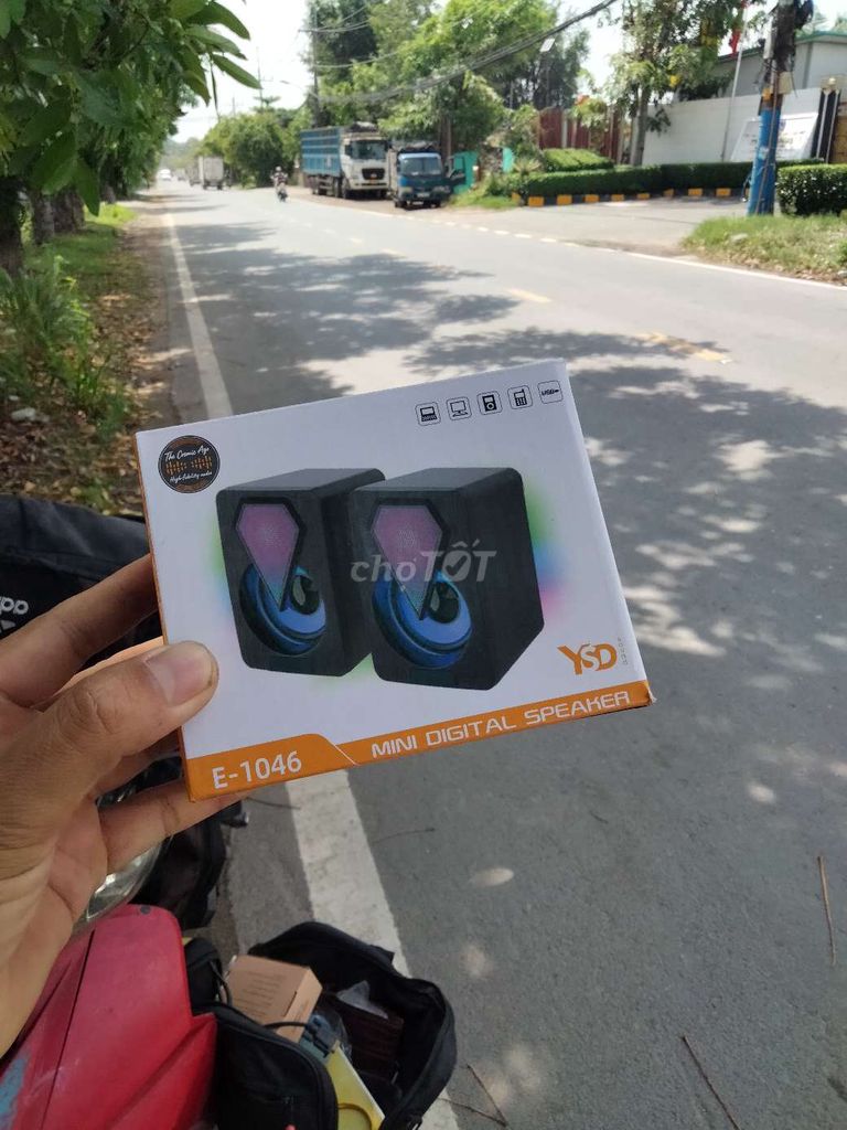 Loa vi tính YSD E-1046 Đen. Mua bán Tivi, Âm thanh tại Huyện Củ Chi Tp Hồ Chí Minh được đăng bởi kien Bình Mỹ  hình 1