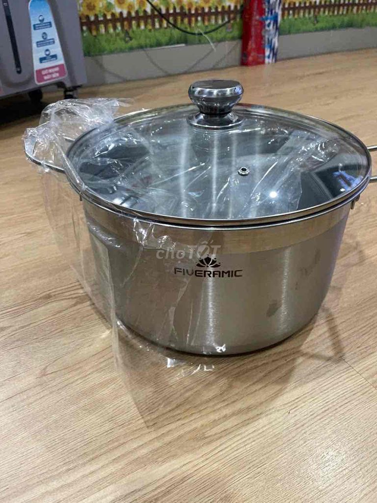 Nồi Fiveramic Inox 30 Bạc. Mua bán Dụng cụ nhà bếp tại Quận 12 Tp Hồ Chí Minh được đăng bởi Nguyễn Tấn Lâm hình 1