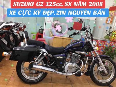 SUZUKI GZ 125cc.SX 2008. ODO 14k.CỰC KỲ ĐẸP. ZIN