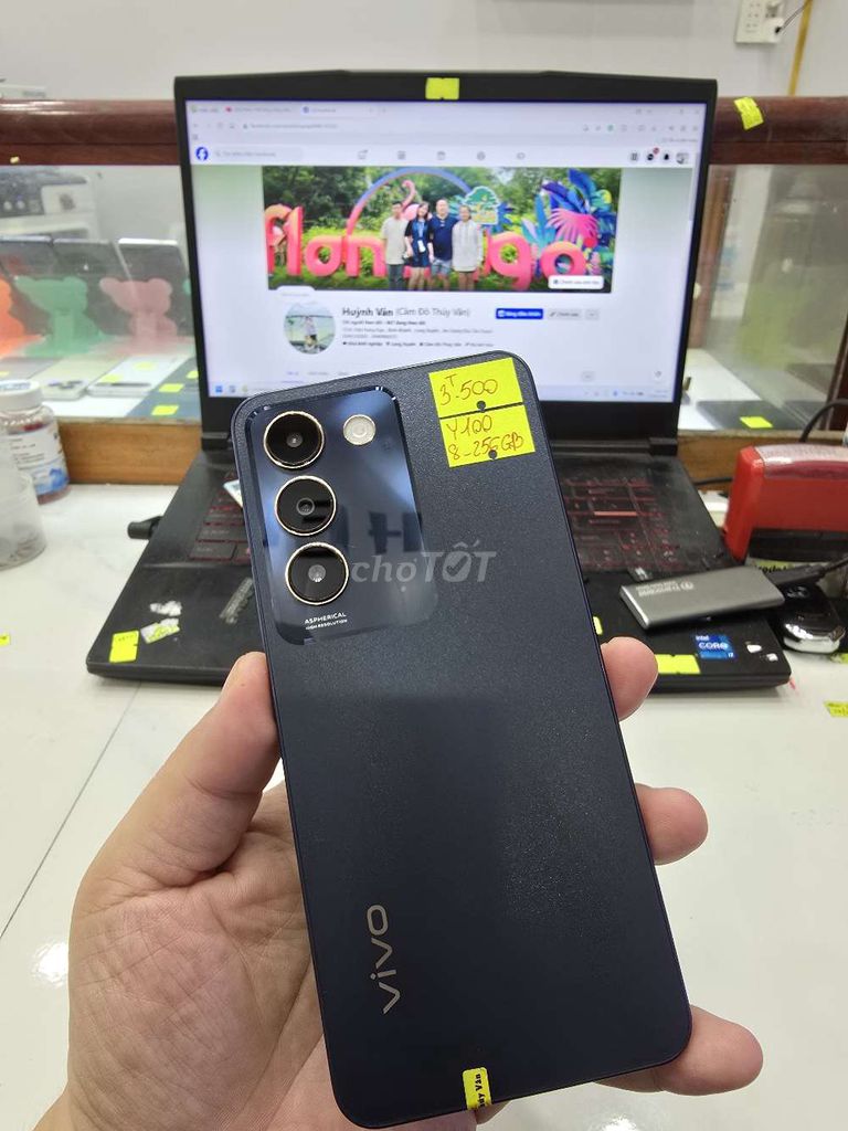 Vivo Y100 256GB. Mua bán Điện thoại tại Thành phố Long Xuyên An Giang được đăng bởi Facebook Cầm Đồ Thúy Vân hình 1