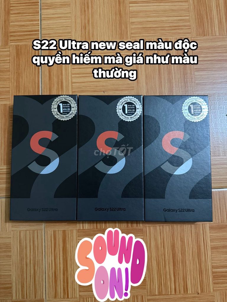 S22 Ultra 128GB Đỏ cam,xanh sky new seal hiếm. Mua bán Điện thoại tại Quận Thanh Xuân Hà Nội được đăng bởi Vinh Râu Samsung hình 1