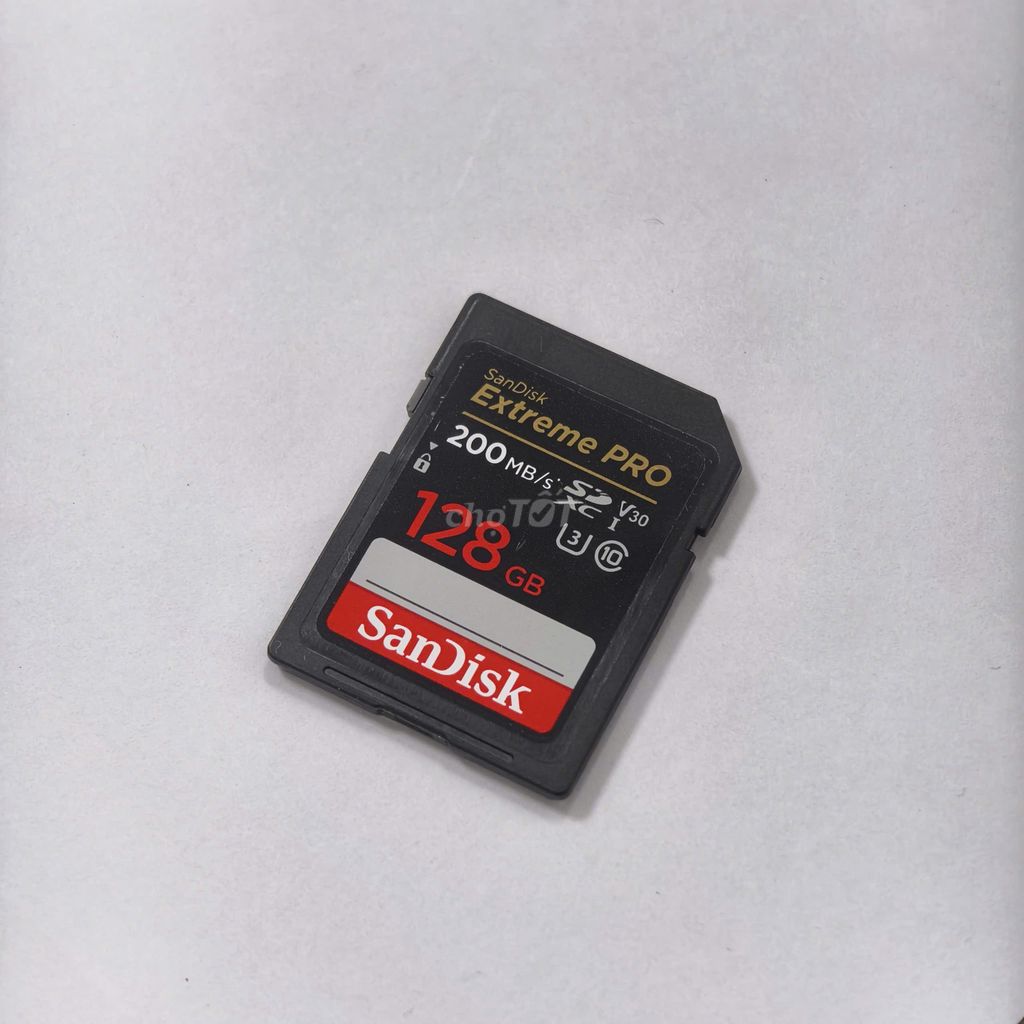 Thẻ nhớ SanDisk Extreme PRO 128GB - 200 MB/s (99%). Mua bán Phụ kiện (Màn hình, Chuột...) tại Huyện Thanh Trì Hà Nội được đăng bởi Quang Nguyễn hình 1