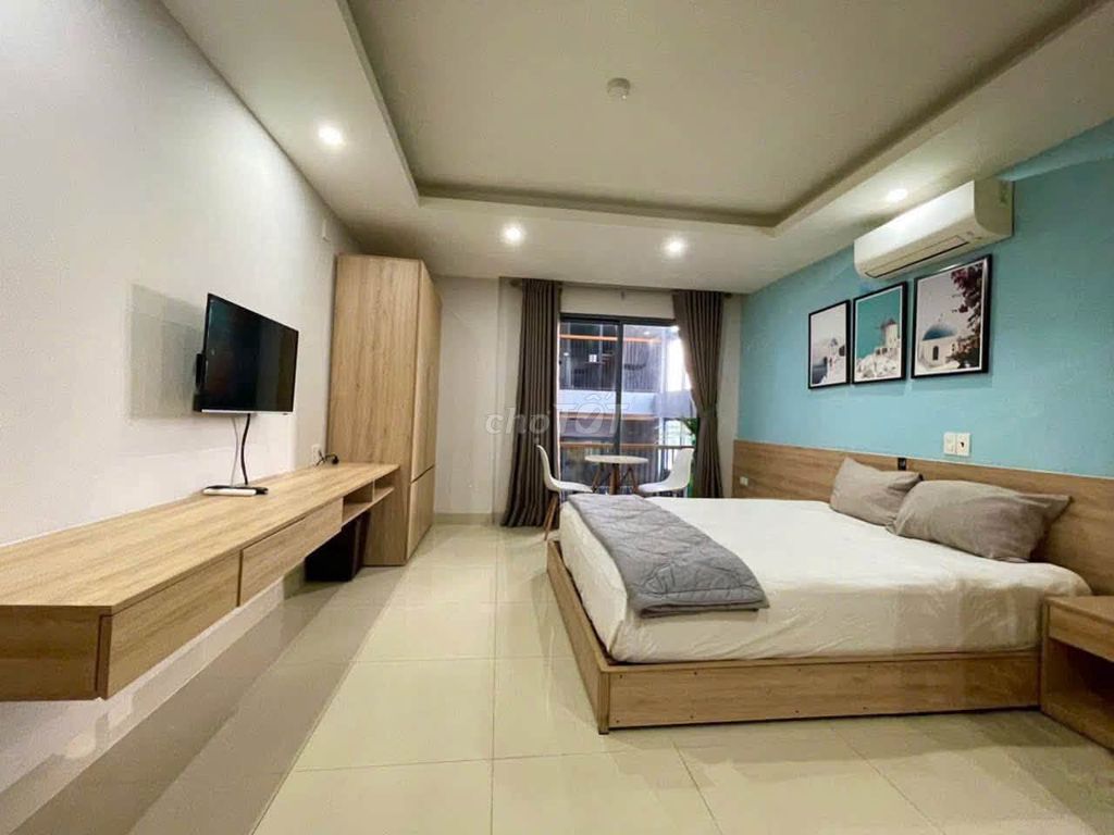 Phòng Studio 40m² Hải Châu - 6.9tr - Full nội thất, hồ bơi