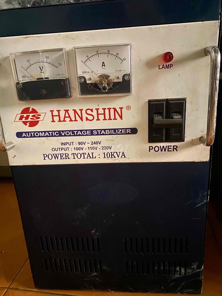 Ổn áp tự động Hanshin 10KVA. Mua bán Đồ chuyên dụng, Giống nuôi trồng tại Huyện Châu Đức Bà Rịa - Vũng Tàu được đăng bởi Tran Tam hình 1