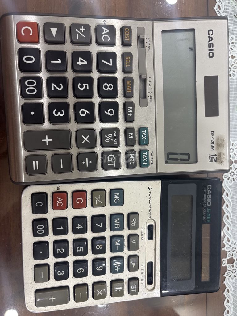 Casio DF-120BM, JS-20LA Bạc, Trắng. Mua bán Đồ dùng văn phòng tại Quận Hai Bà Trưng Hà Nội được đăng bởi Seu hình 1