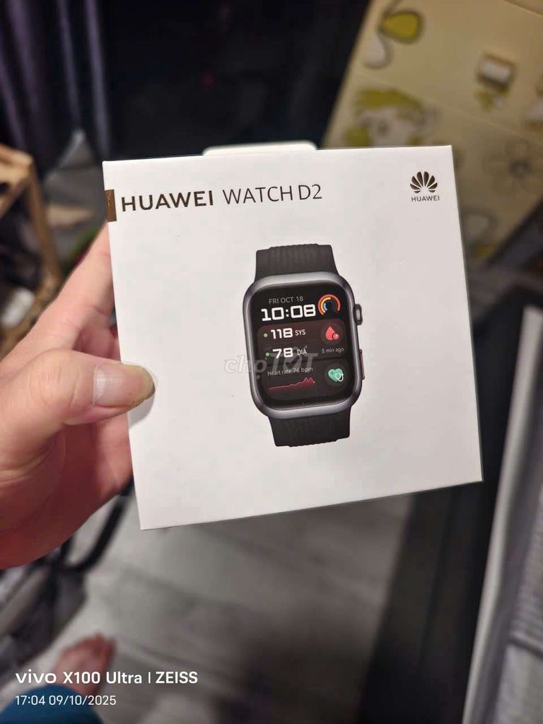 Huawei Watch D2 chính hãng fullbox bh 26/8/2027 gl. Mua bán Thiết bị đeo thông minh tại Quận 5 Tp Hồ Chí Minh được đăng bởi Strawberry Táo hình 1