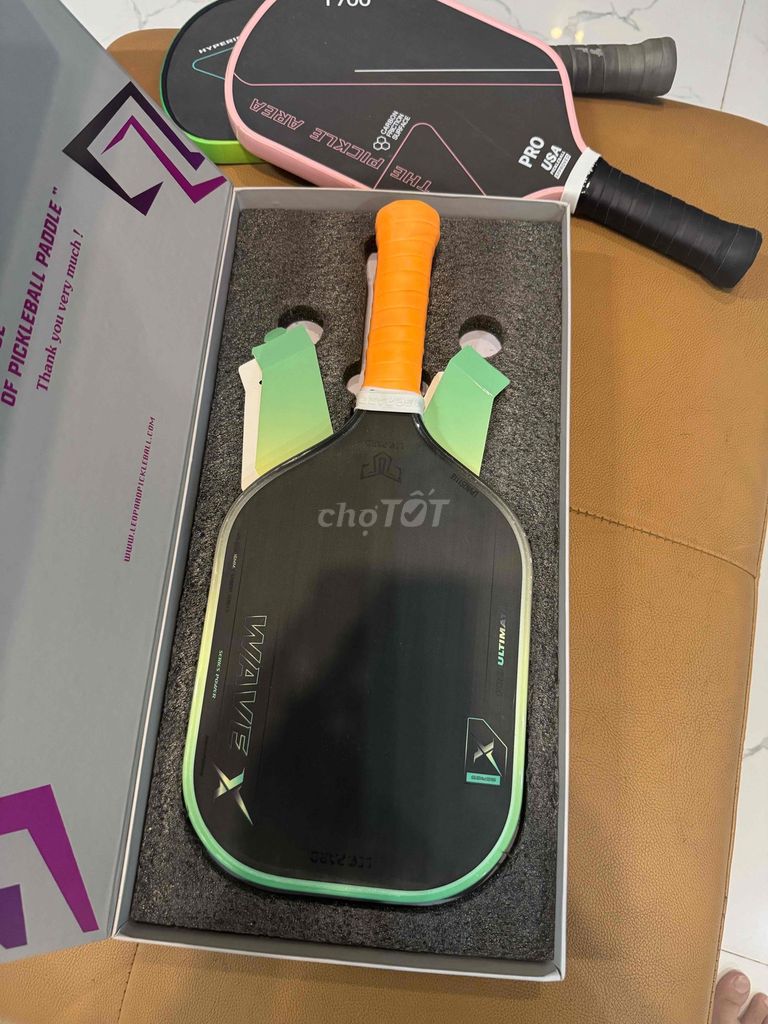 Dư vợt nên tly Pickleball Wave X Ultimate Carbon. Mua bán Đồ thể thao, Dã ngoại tại Quận Thanh Khê Đà Nẵng được đăng bởi Mai hình 1
