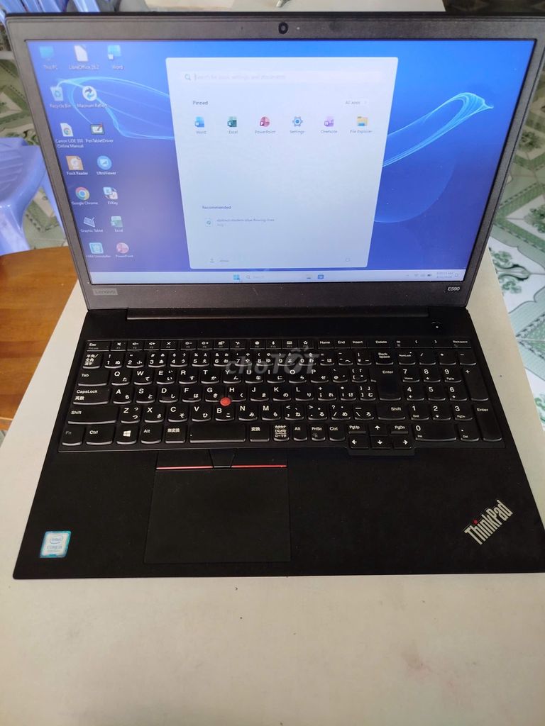 Lenovo Thinkpad E590 i5-8265U 8GB/128GB Đen. Mua bán Laptop tại Thành phố Thủ Dầu Một Bình Dương được đăng bởi Lê Quang hình 1