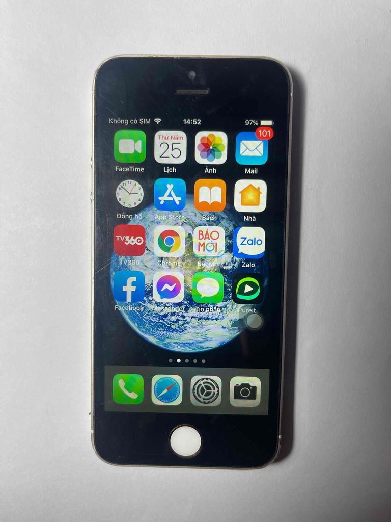 IPHONE 5S QUỐC TẾ 32GB MÀU GOLD SƯU TẦM. Mua bán Điện thoại tại Quận Gò Vấp Tp Hồ Chí Minh được đăng bởi Đồ cũ dư bán rẻ hình 1