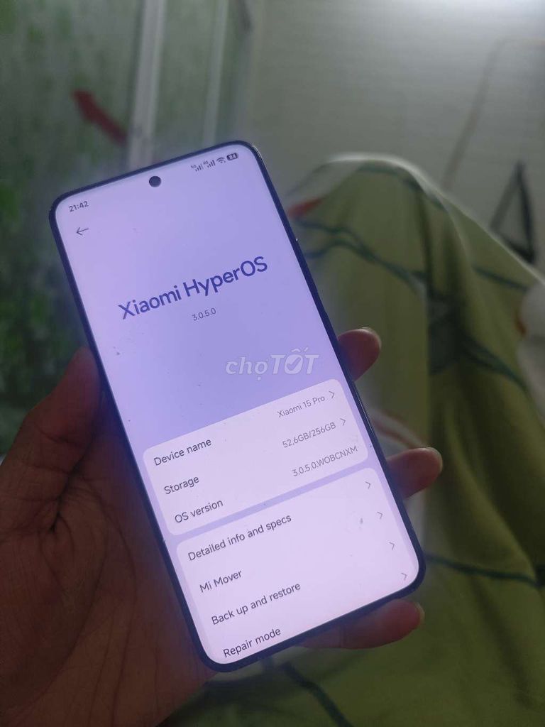 Xiaomi 15 Pro 256GB Đen. Mua bán Điện thoại tại Thành phố Hải Dương Hải Dương được đăng bởi Tom Hiddleston hình 1