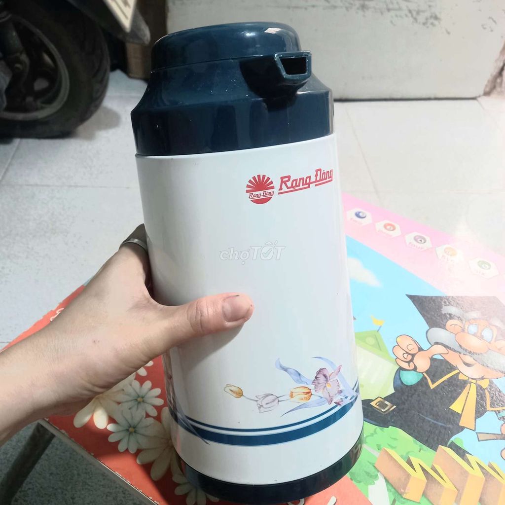 Bình thủy Rạng Đông 1 lít mới giữ nóng. Mua bán Dụng cụ nhà bếp tại Thành phố Thủ Đức Tp Hồ Chí Minh được đăng bởi Tila Tran hình 1