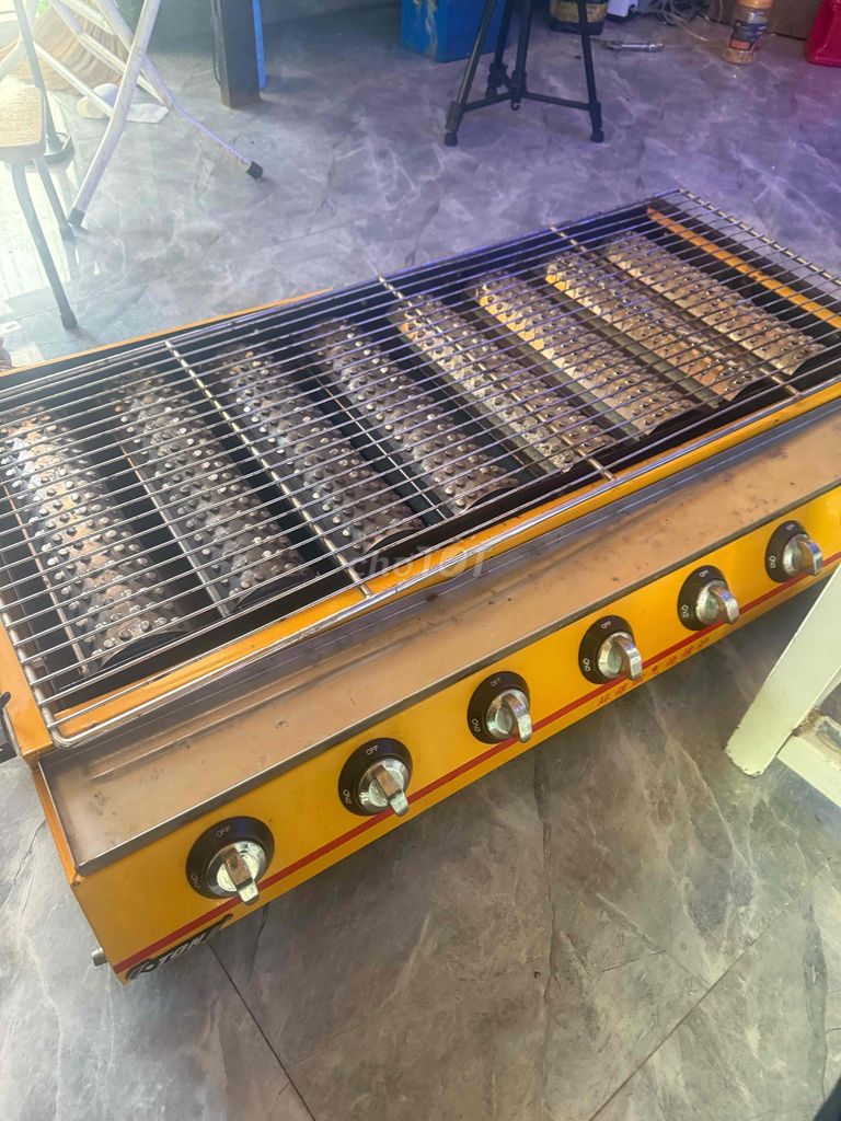 Bếp nướng gas kim loại vàng. Mua bán Bếp, lò, đồ điện nhà bếp tại Thành phố Đà Lạt Lâm Đồng được đăng bởi Mạnh Quang hình 1