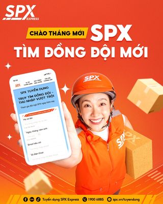 [Tân Kỳ] SPX EXPRESS TUYỂN 3 SHIPPER