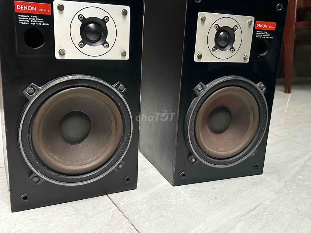 Loa Bookshelf Denon SC-11S Đen. Mua bán Tivi, Âm thanh tại Quận 12 Tp Hồ Chí Minh được đăng bởi Anh Tài hình 1