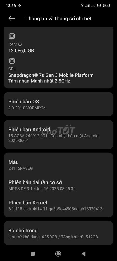 Xiaomi Note 14 Pro 512GB. Mua bán Điện thoại tại Huyện Đắk Song Đắk Nông được đăng bởi Nhan hình 1