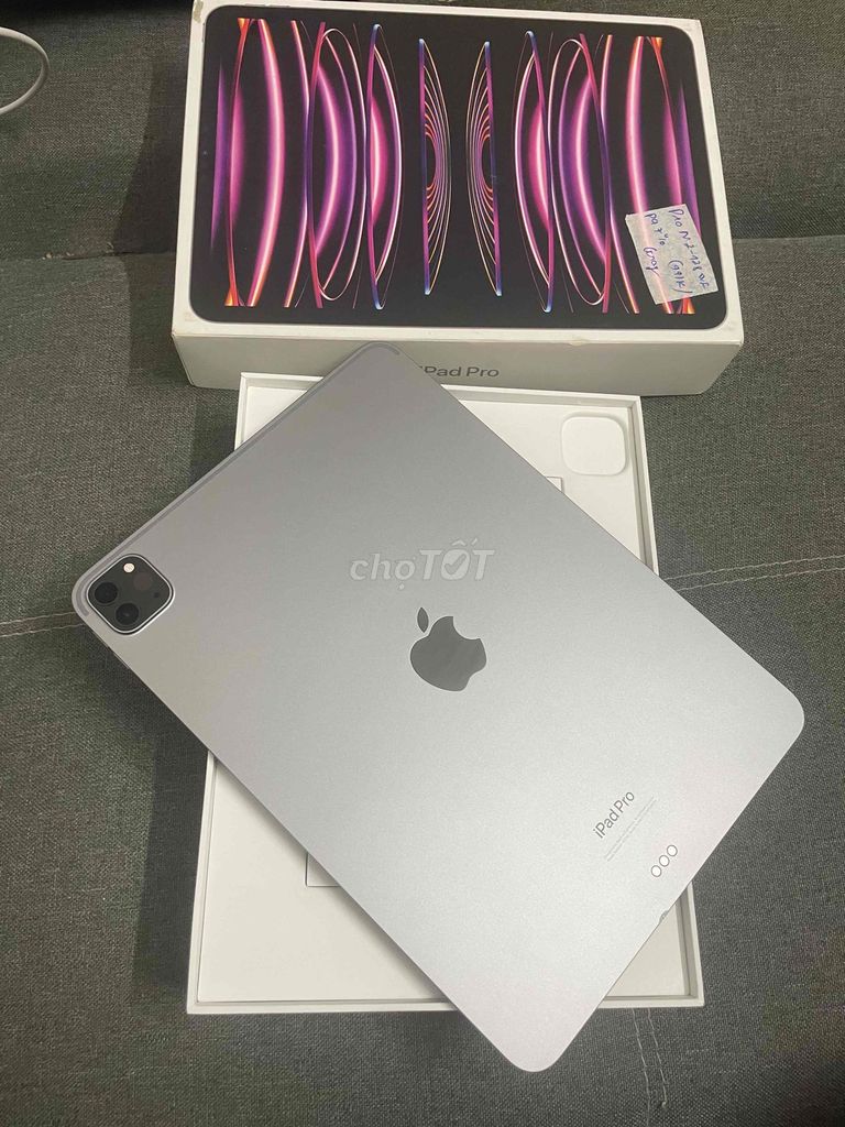 Apple iPad Pro M2 128GB Xám. Mua bán Máy tính bảng tại Quận Hà Đông Hà Nội được đăng bởi Trung Apple hình 1