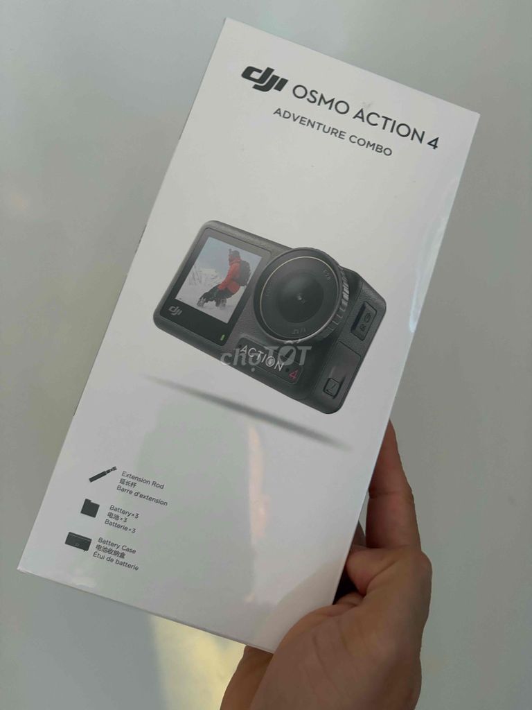DJI Osmo Action 4 Adventure Combo mới nguyên seal. Mua bán Máy ảnh, Máy quay tại Quận 12 Tp Hồ Chí Minh được đăng bởi Điện Tử Chính Hãng DJI MALL hình 1