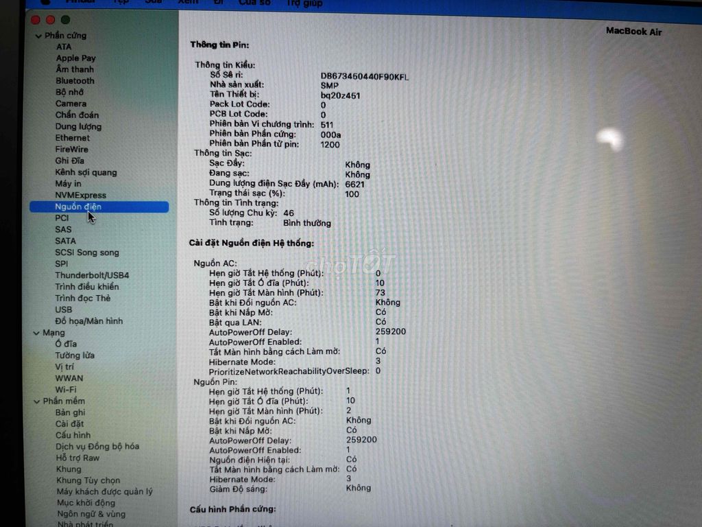 Apple MacBook Air 13-inch 2017 i5 8GB/SSD Bạc. Mua bán Laptop tại Thành phố Biên Hòa Đồng Nai được đăng bởi Nguyễn Quốc Đạt hình 1