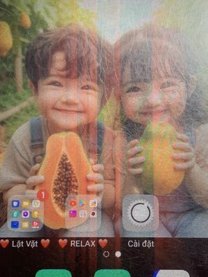 Oppo A83 màu hồng nude - sọc màn hình xài ổn định