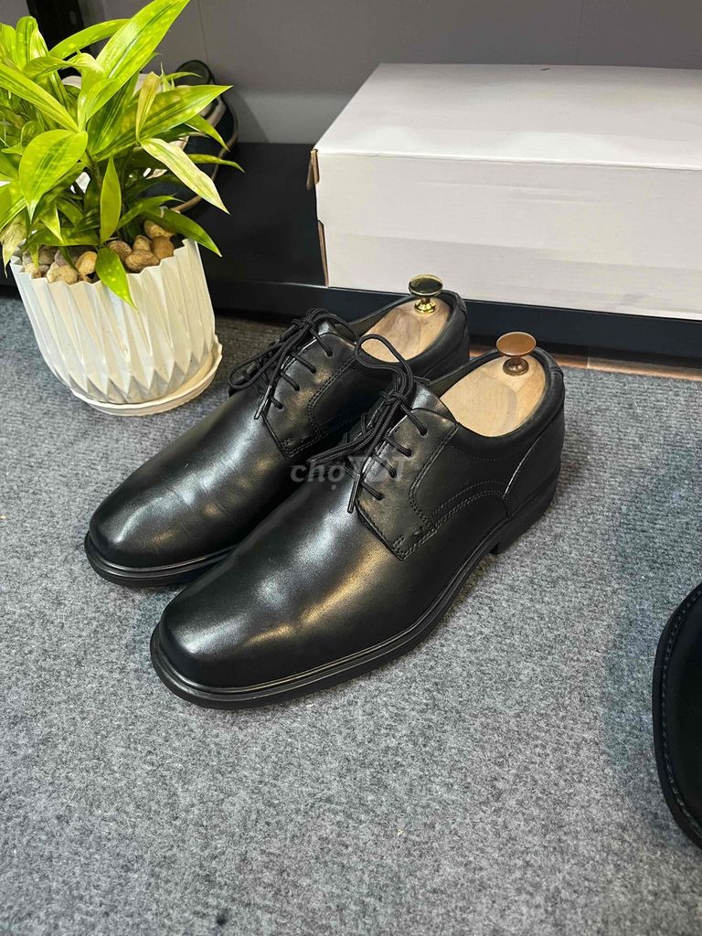 Giày tây Nam Đen size 40. Mua bán Giày dép tại Thành phố Phú Quốc Kiên Giang được đăng bởi NGUYÊN VAN Y hình 1