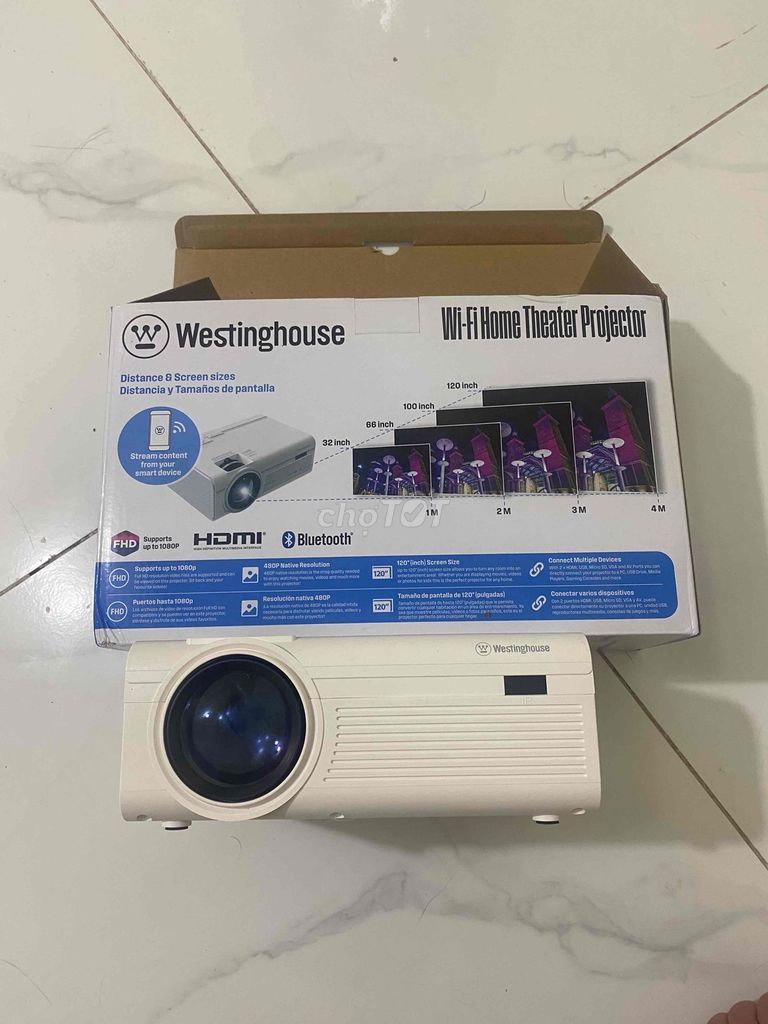 Máy chiếu Westinghouse Trắng giá 300k. Mua bán Đồ dùng văn phòng tại Huyện Thanh Trì Hà Nội được đăng bởi vu hung hình 1