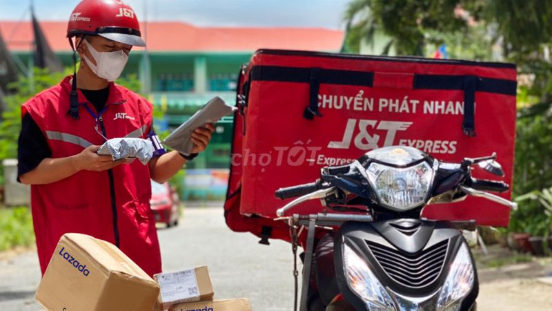 J&T Express cần tuyển 1 bạn shipper kv p.Tam Bình