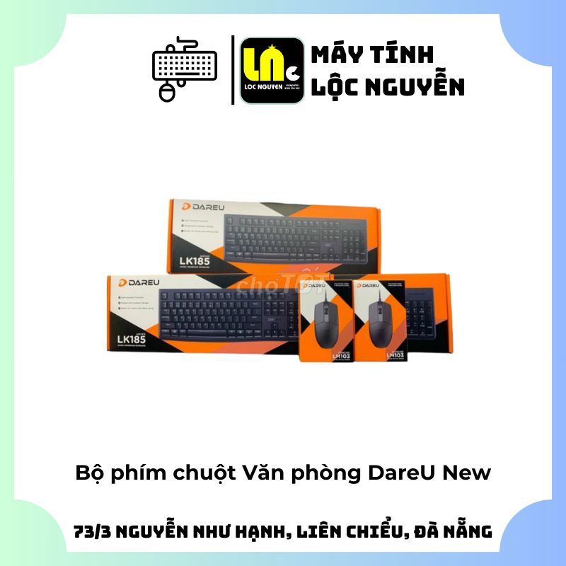 🔥 Sale_Bộ phím chuột văn phòng DareU New BH 2 năm