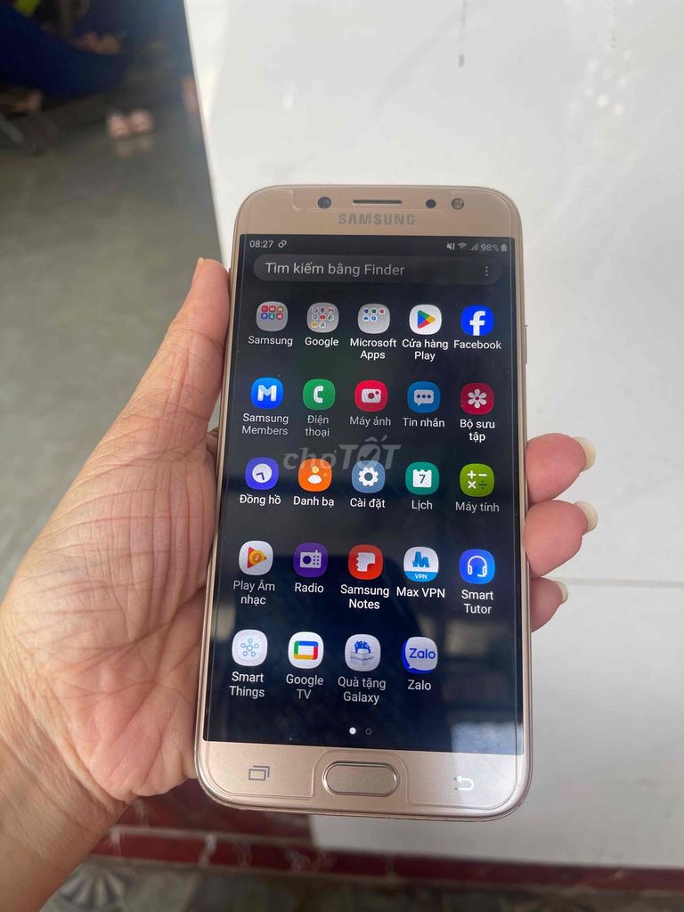 Samsung J7 Pro Vàng Đã sử dụng. Mua bán Điện thoại tại Huyện Vĩnh Thạnh Cần Thơ được đăng bởi Nhi Nguyễn hình 1