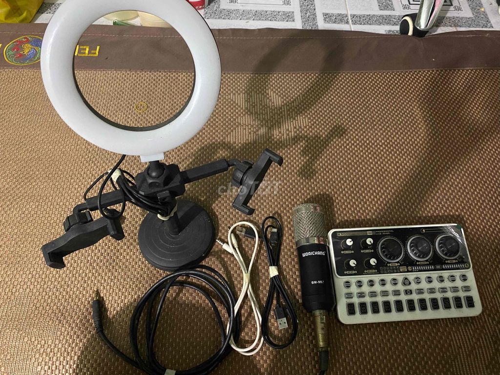 Bộ livestream Worichang BM-900 Kim loại, nhựa. Mua bán Tivi, Âm thanh tại Thành phố Cà Mau Cà Mau được đăng bởi Ngọc Bích hình 1