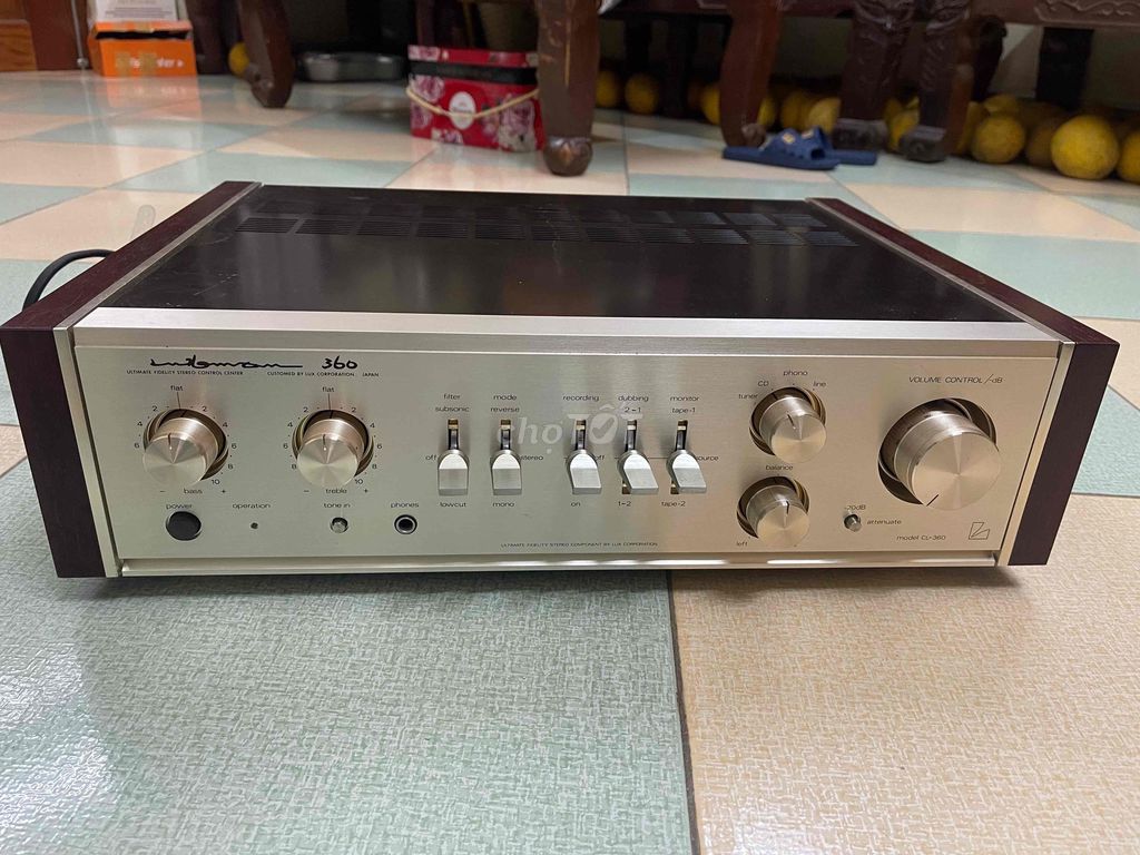 Pre-amp Luxman CL-360 Nâu, Bạc. Mua bán Tivi, Âm thanh tại Huyện Văn Giang Hưng Yên được đăng bởi Anh Long hình 1