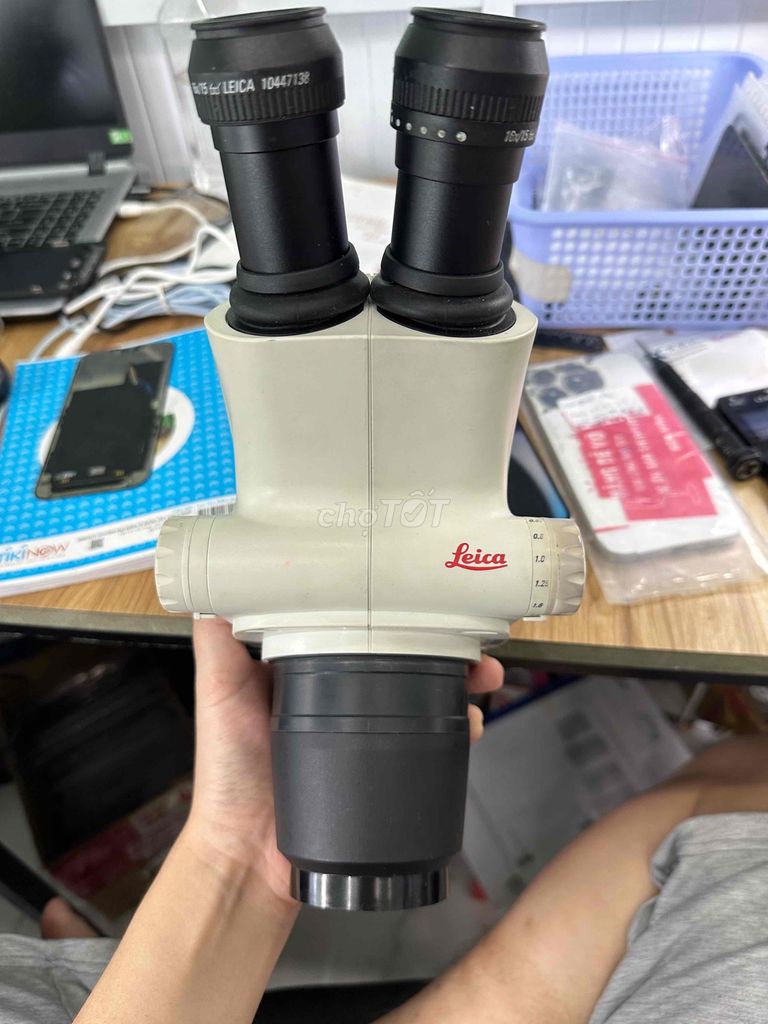 Kính hiển vi Leica S6E Trắng. Mua bán Máy ảnh, Máy quay tại Quận 11 Tp Hồ Chí Minh được đăng bởi Lâm Huỳnh hình 1