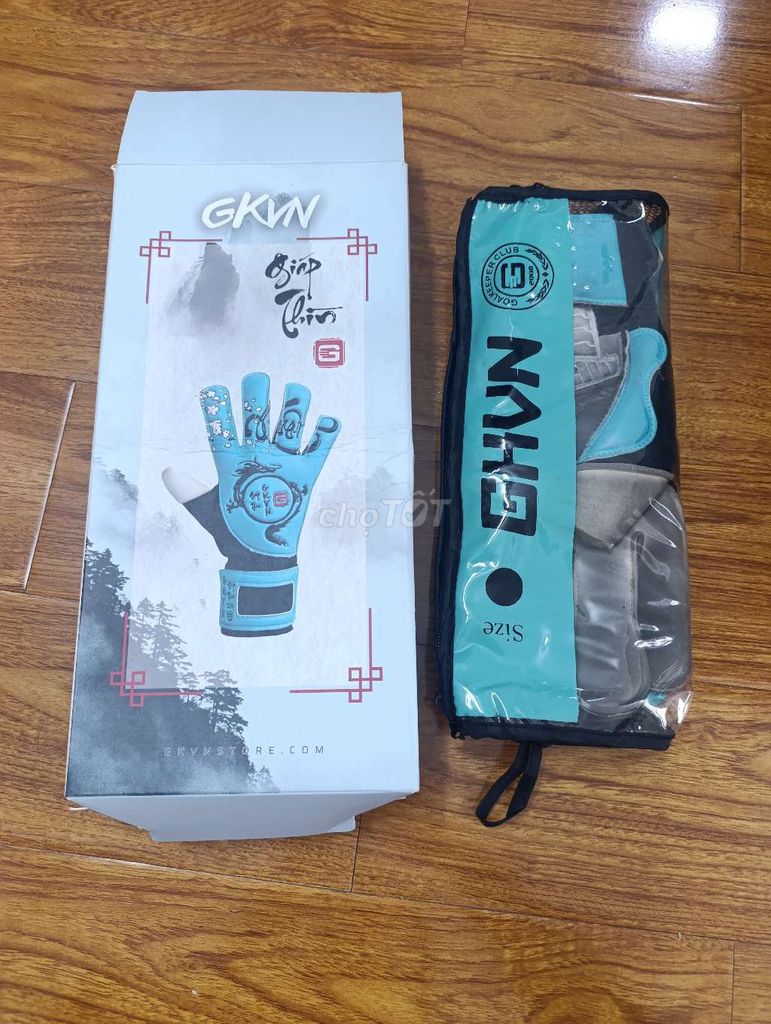 Găng tay thủ môn GKVN Giáp Thìn Xanh dương. Mua bán Đồ thể thao, Dã ngoại tại Quận Tây Hồ Hà Nội được đăng bởi Kein hình 1