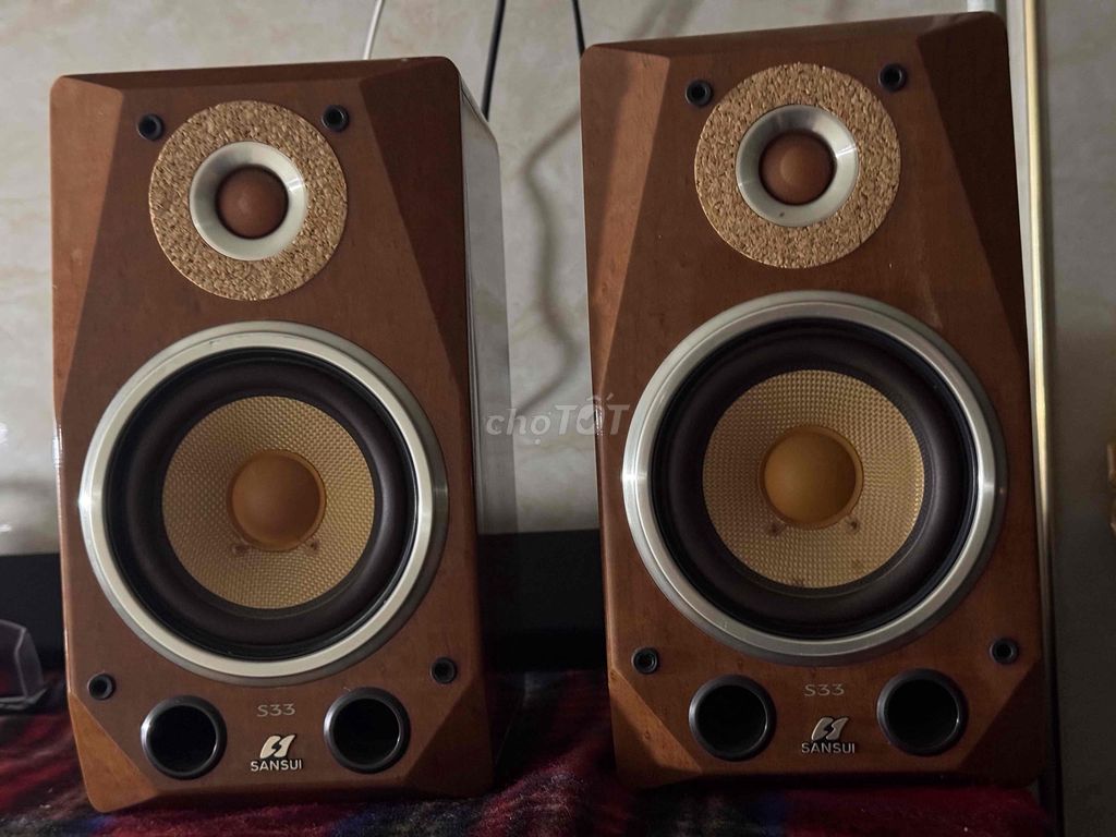 Loa Sansui S33 Nâu. Mua bán Tivi, Âm thanh tại Quận 1 Tp Hồ Chí Minh được đăng bởi Đam mê hàng Âu hàng Nhật hình 1