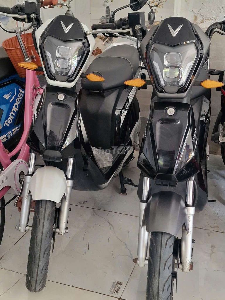 Xe máy điện VinFast Ludo Đen trắng. Mua bán Xe điện tại Quận 12 Tp Hồ Chí Minh được đăng bởi Xe Điện Kim Thảo hình 1