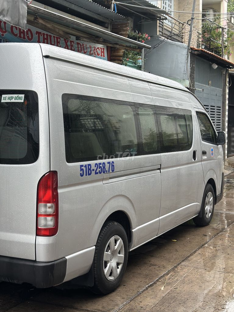 Toyota Hiace 2017 máy dầu Nhập Nhật còn rất đẹp.. Mua bán Ô tô tại Quận Bình Tân Tp Hồ Chí Minh được đăng bởi Quốc Phú hình 3