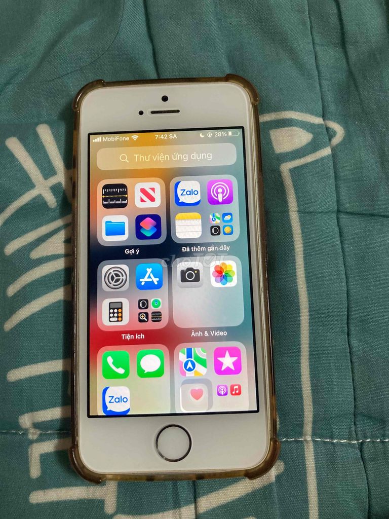 Apple iPhone SE 2016 16GB Trắng Nguyên zin. Mua bán Điện thoại tại Quận Bình Thạnh Tp Hồ Chí Minh được đăng bởi Dang quynh hình 1