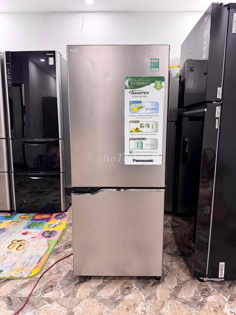 Tủ lạnh Panasonic 255 lít Đông mềm Inverter Bạc. Mua bán Tủ lạnh tại Quận Lê Chân Hải Phòng được đăng bởi điện lạnh xuân trường hình 1
