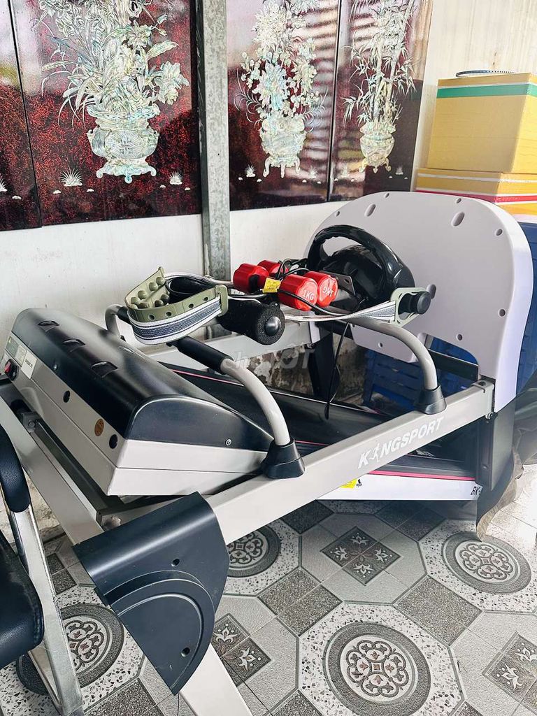 Máy chạy bộ Kingsport BK 8000 Pro Đã sử dụng. Mua bán Đồ thể thao, Dã ngoại tại Quận Bình Thuỷ Cần Thơ được đăng bởi Thái vinh hình 1