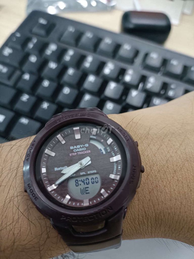 Casio Baby-G Step Tracker Nâu. Mua bán Thiết bị đeo thông minh tại Quận Hà Đông Hà Nội được đăng bởi Lê Tiến Dung hình 1