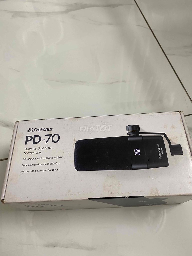 Microphone PreSonus PD-70 Đen Gần như mới. Mua bán Tivi, Âm thanh tại Quận 6 Tp Hồ Chí Minh được đăng bởi huỳnh cường hình 1