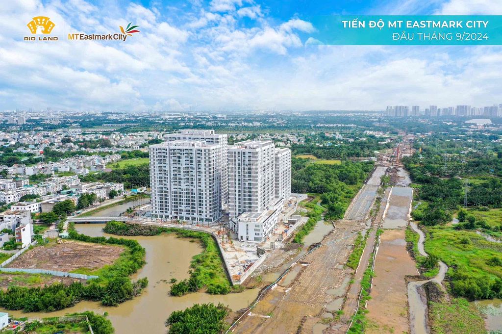 Sắp nhận nhà bán căn 3PN MT Eastmark City. căn góc, tầng cao,view sông