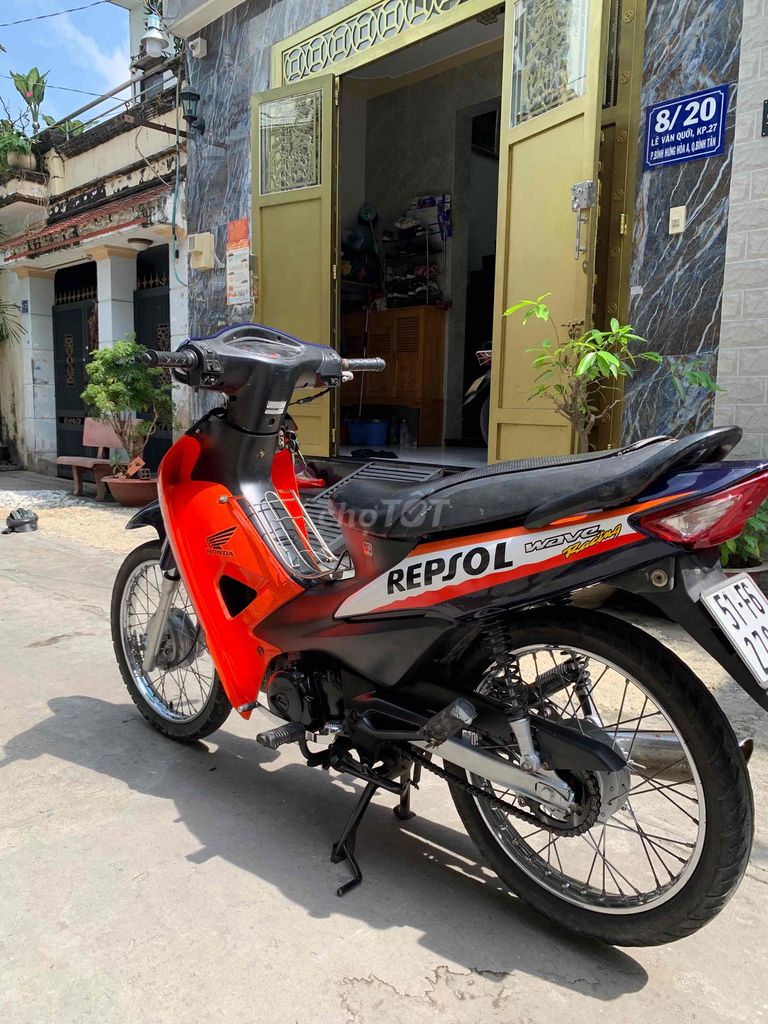 Honda Wave Repsol 110cc LD đẹp93% Bs.Tphcm. Mua bán Xe máy tại Quận Bình Tân Tp Hồ Chí Minh được đăng bởi Anh khuê hình 5